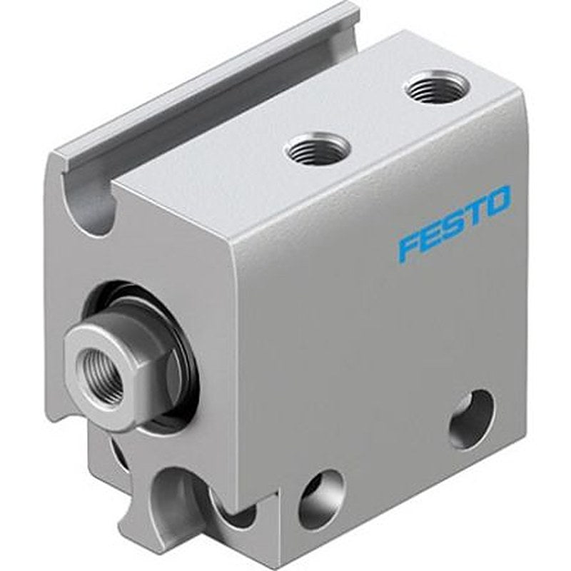 Festo Pneumatic Compact Cylinder - ADN-S-10-5-I-F1A 10 mm Bore, 5 mm ADN Series, Double Acting Acting