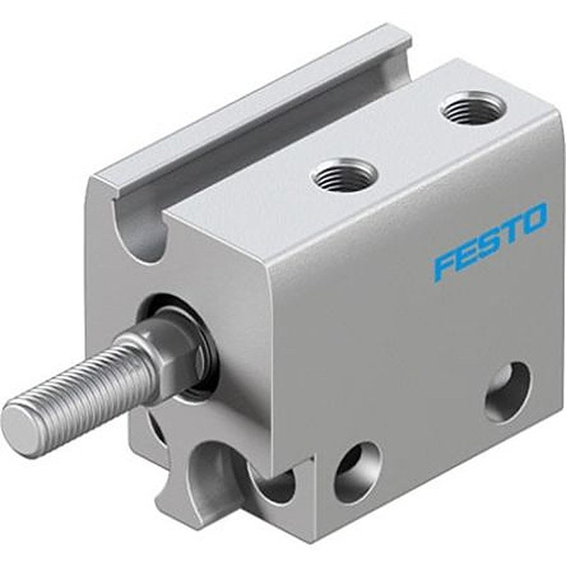 Festo Pneumatic Compact Cylinder - ADN-S-6-5-A-F1A 6 mm Bore, 5 mm ADN Series, Double Acting Acting