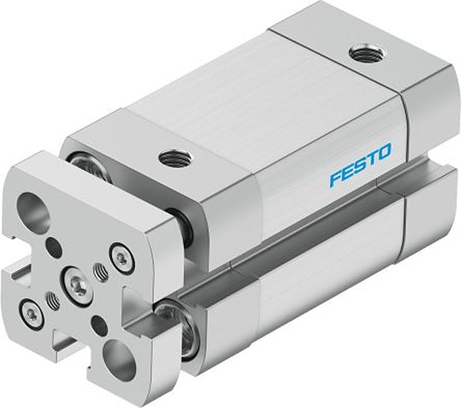 Festo Pneumatic Compact Cylinder - 554207 12 mm Bore, 5 mm ADNGF-12-15-P-A Series, Double Acting Acting