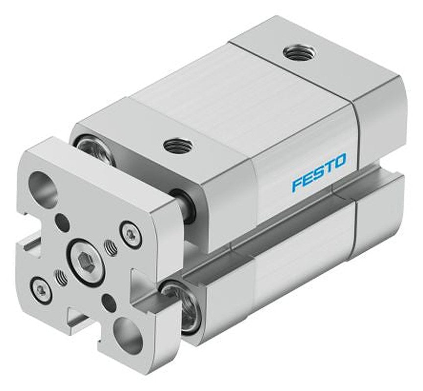 Festo Pneumatic Compact Cylinder - 554214 16 mm Bore, 15 mm ADNGF Series, Double Acting Acting