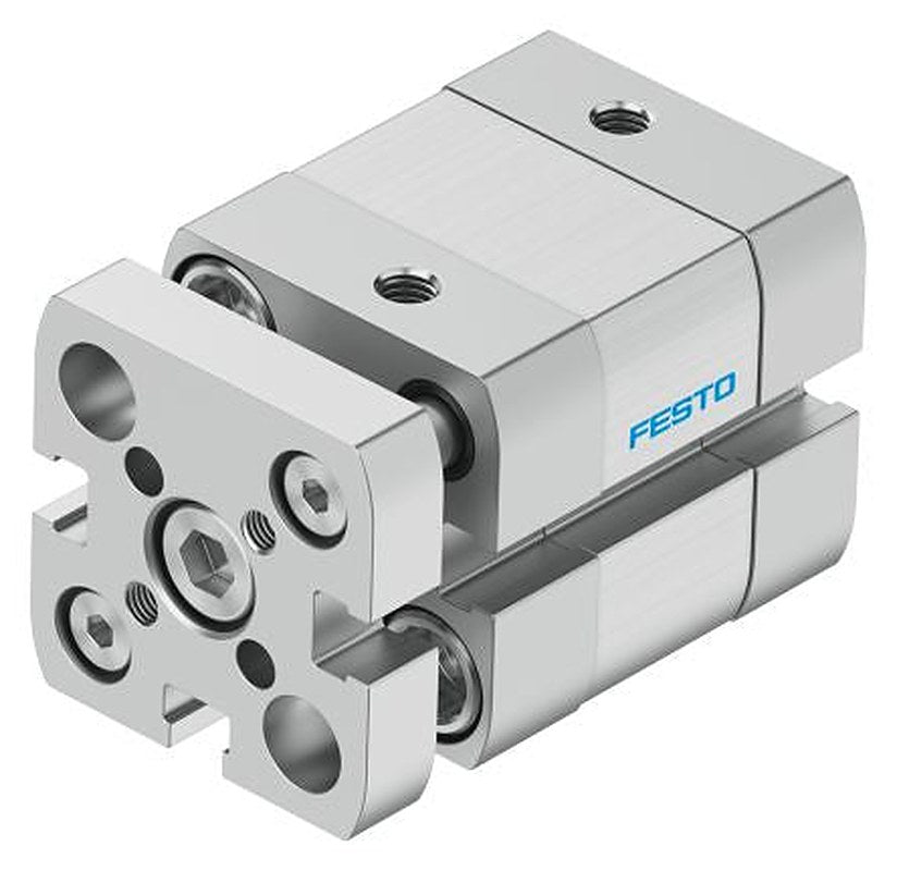 Festo Pneumatic Compact Cylinder - 554220 20 mm Bore, 5 mm ADNGF Series, Double Acting Acting