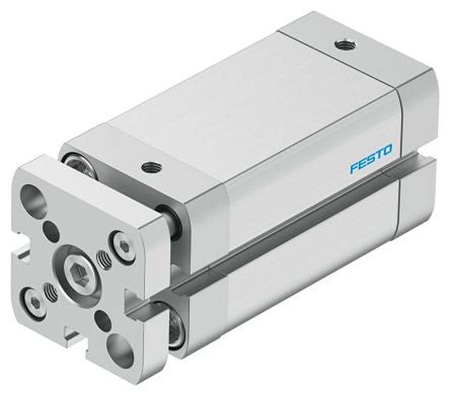Festo Pneumatic Compact Cylinder - 554235 25 mm Bore, 40 mm ADNGF-25-40-P-A Series, Double Acting Acting