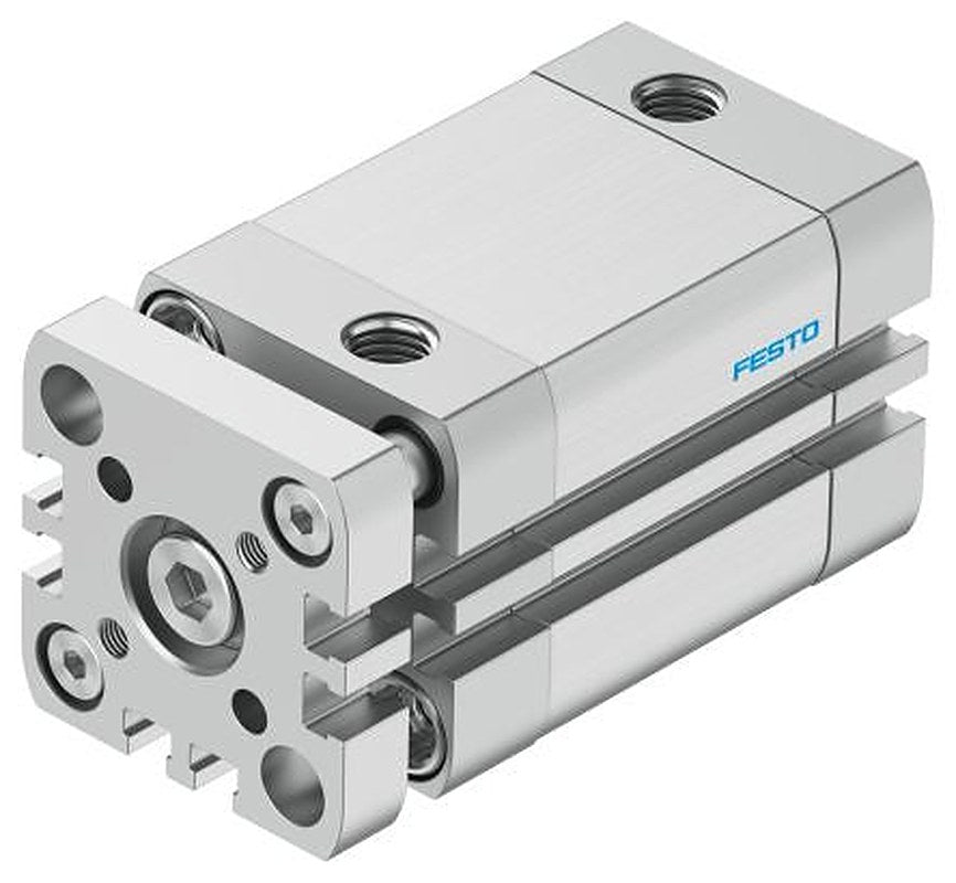 Festo Pneumatic Compact Cylinder - 554243 32 mm Bore, 30 mm ADNGF Series, Double Acting Acting