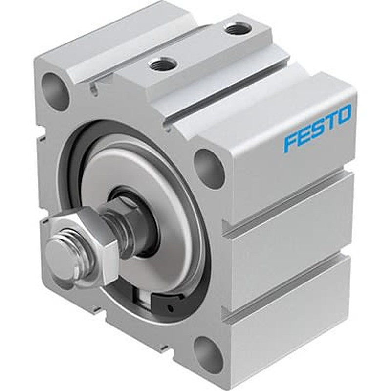 Festo Pneumatic Compact Cylinder - 188316 80 mm Bore, 10 mm ADVC Series, Double Acting Acting