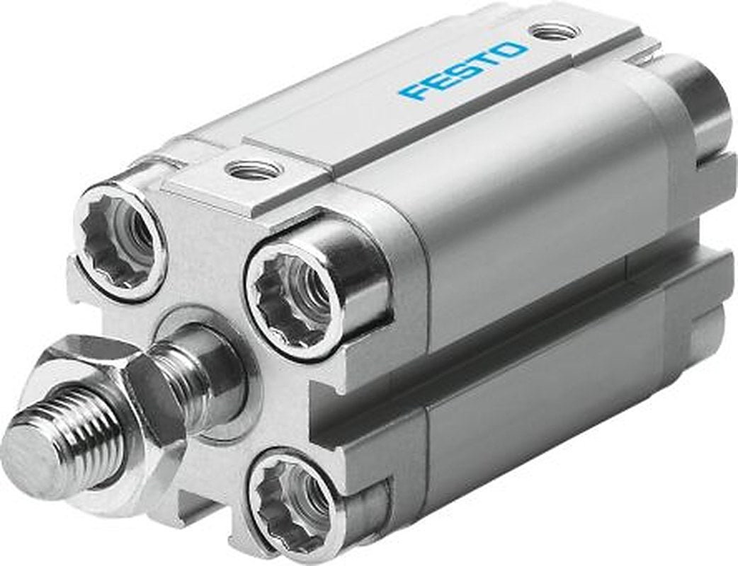 Festo 10 mm Pneumatic Compact Cylinder - ADVU Series, Double Acting Acting