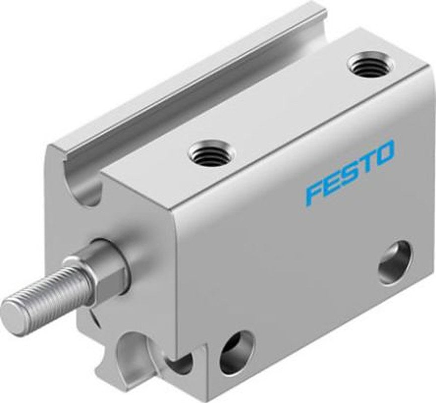 Festo Pneumatic Compact Cylinder - 8080592 6 mm Bore, 10 mm AEN Series, Single Acting Acting