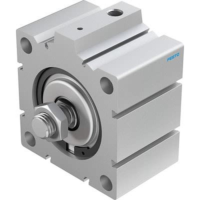 Festo Pneumatic Compact Cylinder - 188331 100 mm Bore, 25 mm AEVC Series, Single Acting Acting