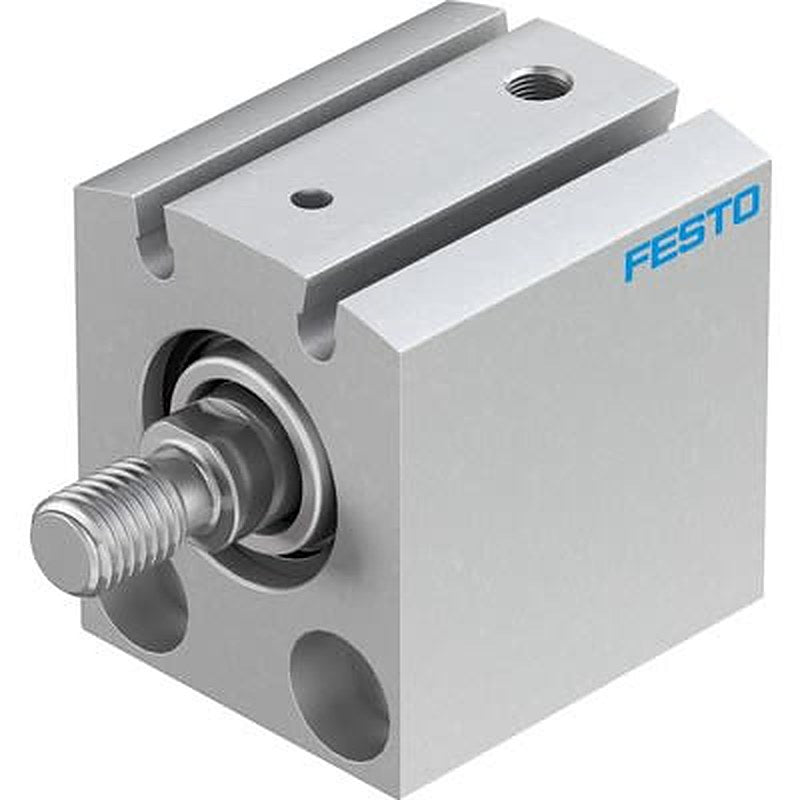 Festo Pneumatic Compact Cylinder - 188134 20 mm Bore, 5 mm AEVC Series, Single Acting Acting