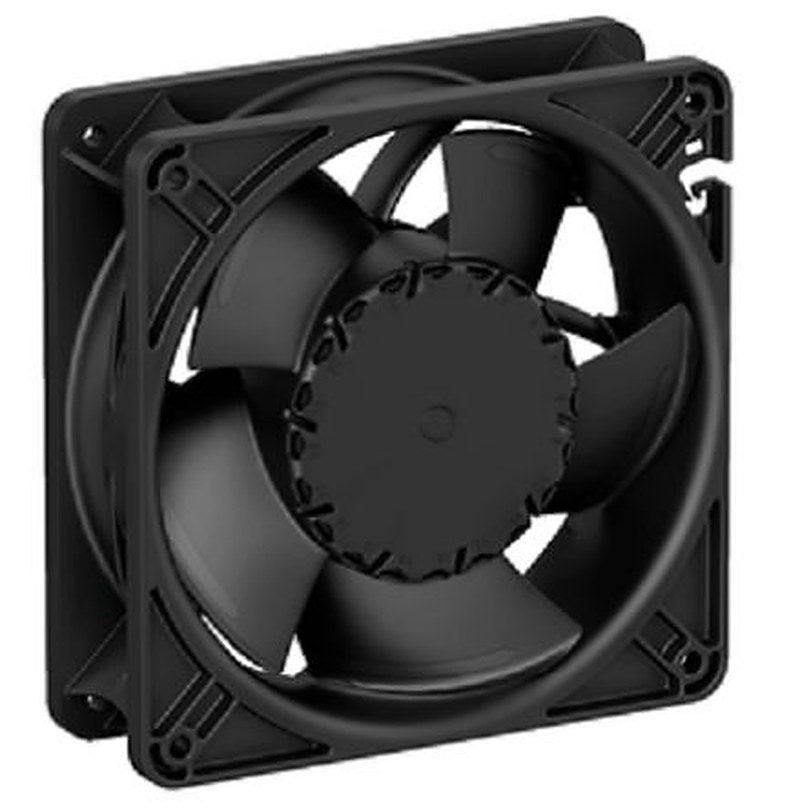 ebm-papst AxiForce 80 Series Axial Fan, 48V dc, 345 m³/h, 30 W, 625 mA Max 120 mm 120mm 38 mm