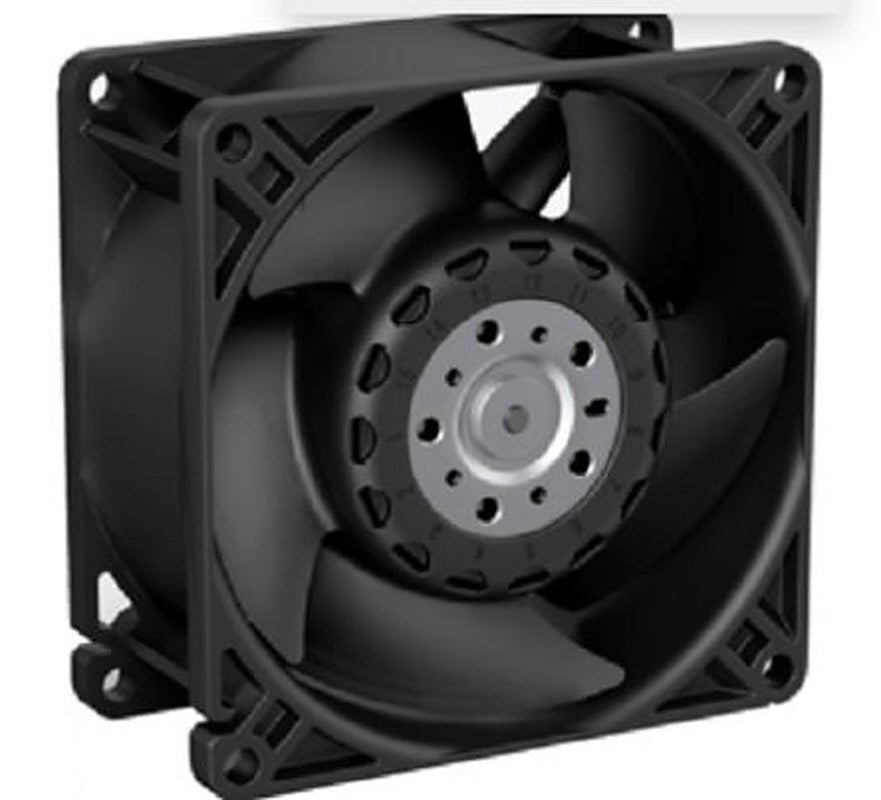 ebm-papst AxiForce 80 Series Axial Fan, 12V dc, 220 m³/h, 48 W, 4 A Max 80 mm 80mm 38 mm