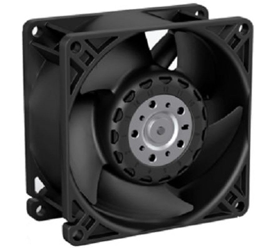 ebm-papst AxiForce 80 Series Axial Fan, 12V dc, 178 m³/h, 26 W, 2.625 mA Max 80 mm 80mm 38 mm