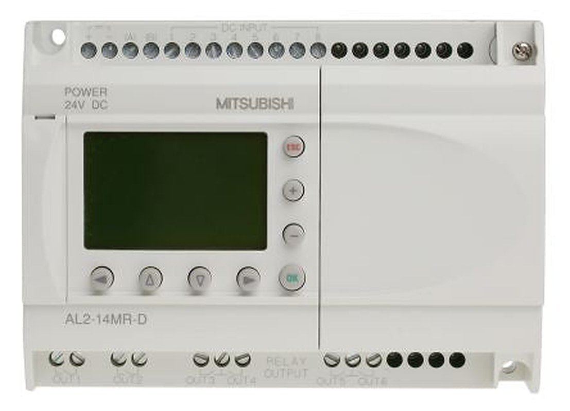 Mitsubishi Electric Alpha 2 Series Logic Module, Relay Output, 8-Input, Analogue Input