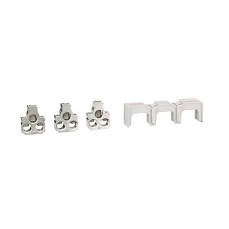 Circuit breaker accessory, PowerPacT P, lug kit, mechanical, 800A, 3/0 AWG to 500kcmil, Al, tapped (Circuit breaker accessory PowerPacT P) is a Schneider Electric product. Designed for reliable performance and long service life. Available across Iraq — contact us for pricing and delivery options.