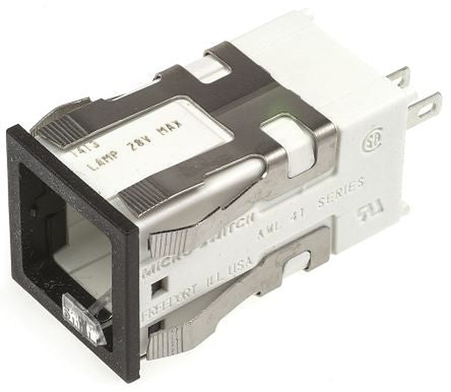 Honeywell AML Series White Panel Mount Indicator Wedge, 28V, 2A, PCB Terminal Termination Panel