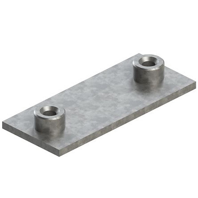 ParkerSteel Hydraulic Pipe Clamp for 101.8 mm OD Tube, APKA3VZX