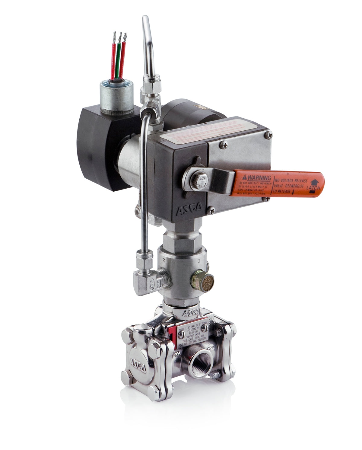ASCO 308 (8308) Tamper Proof Manual Reset Solenoid Valves