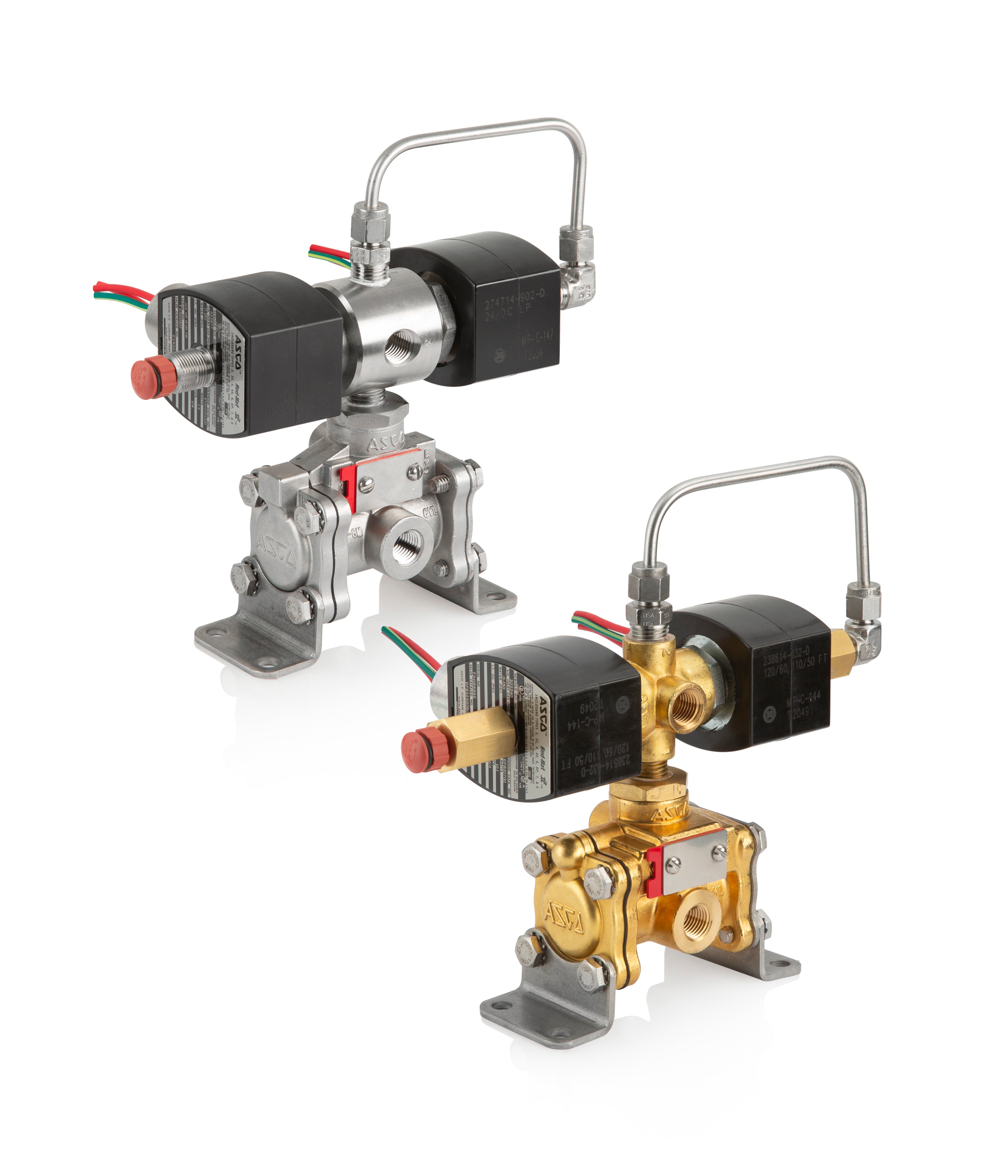ASCO 323 (8323) 3-Way High-Flow Redundant Coil Pilot Valves