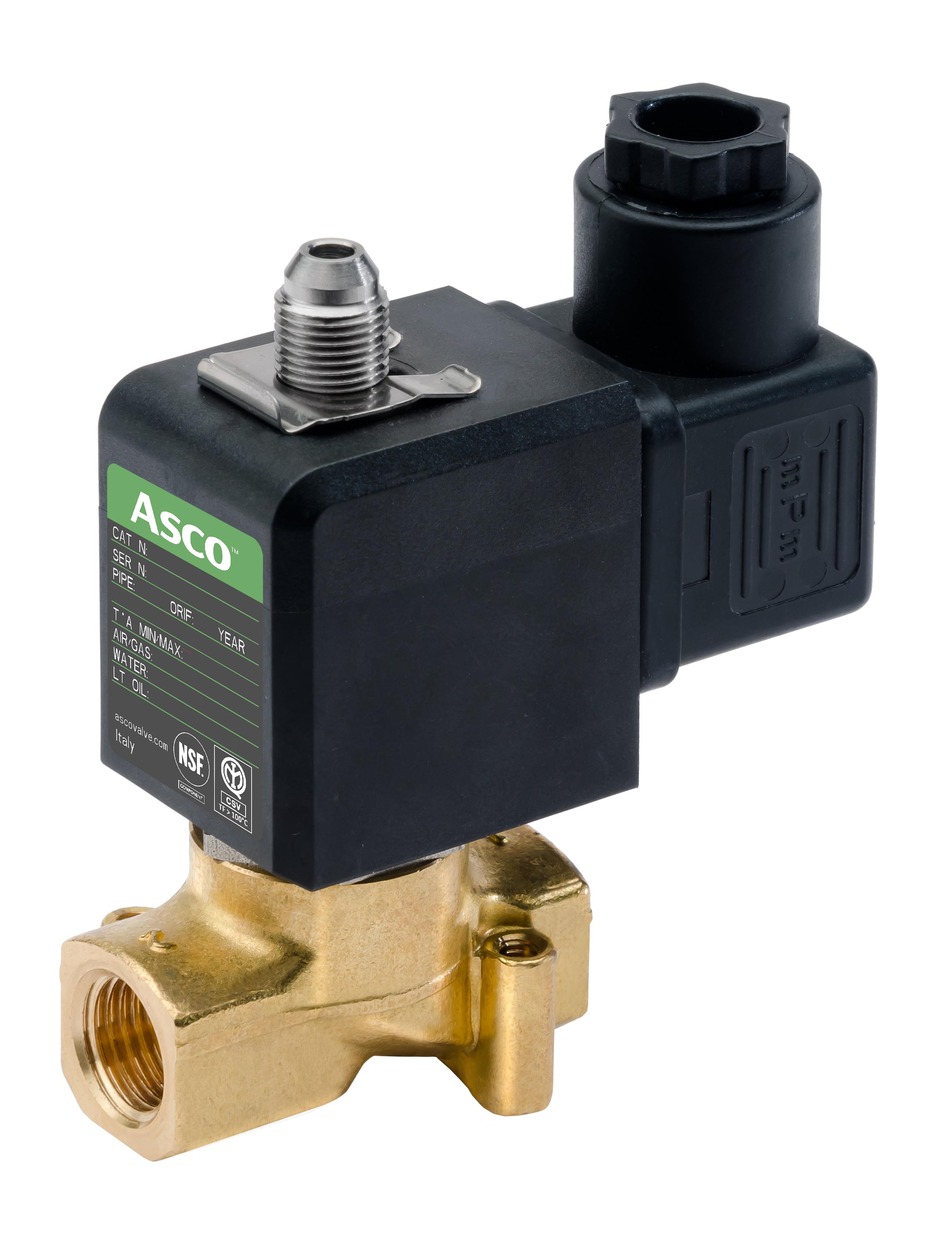 ASCO 356 (8356) 3-Way Compact Solenoid Valves
