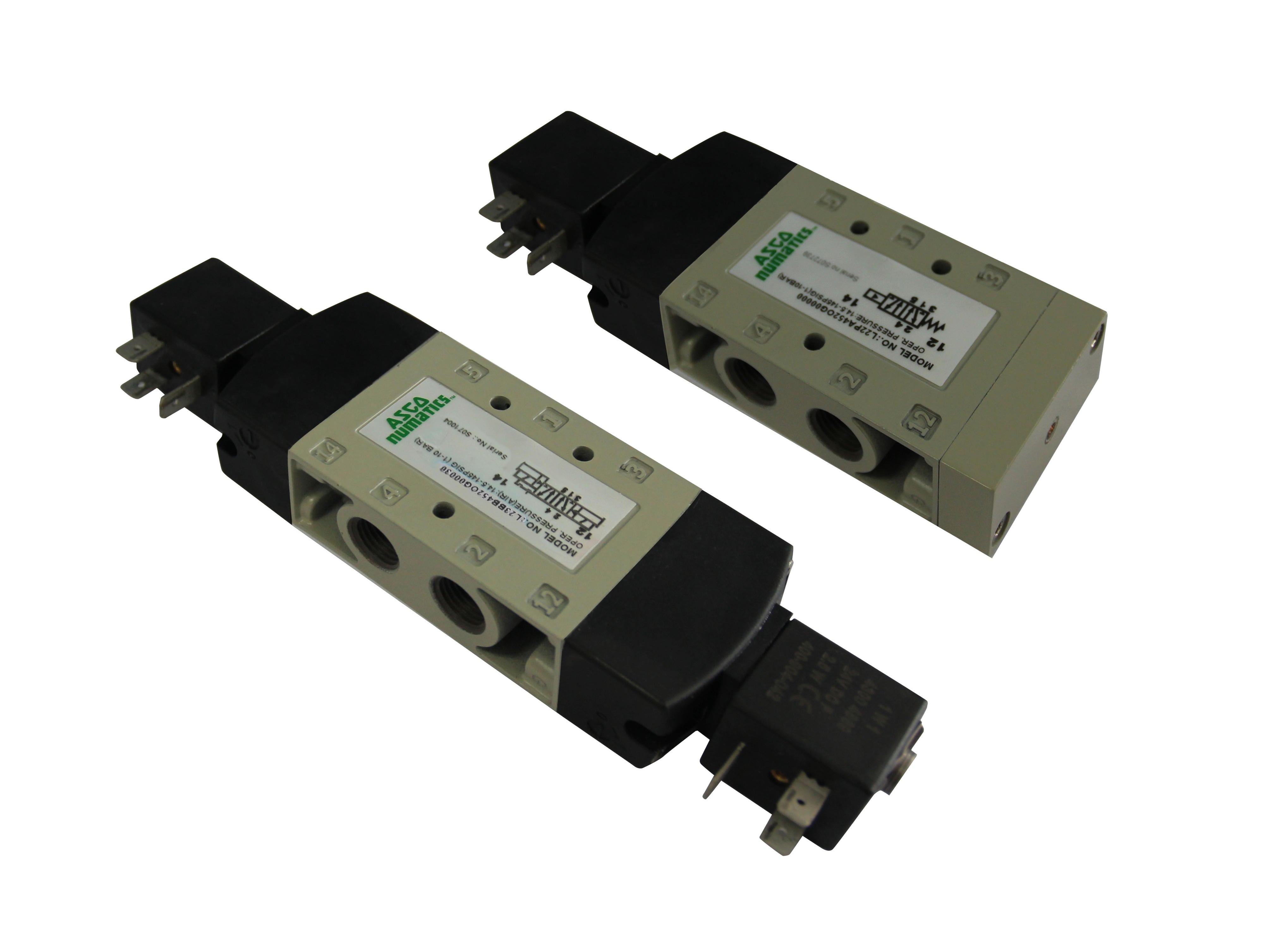 ASCO | Series YB |Solenoid Pilot or Air Pilot Actuated Valves