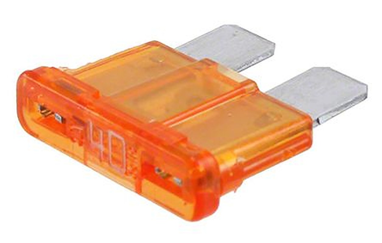 Eaton 40A Orange Car Fuse, 32V dc