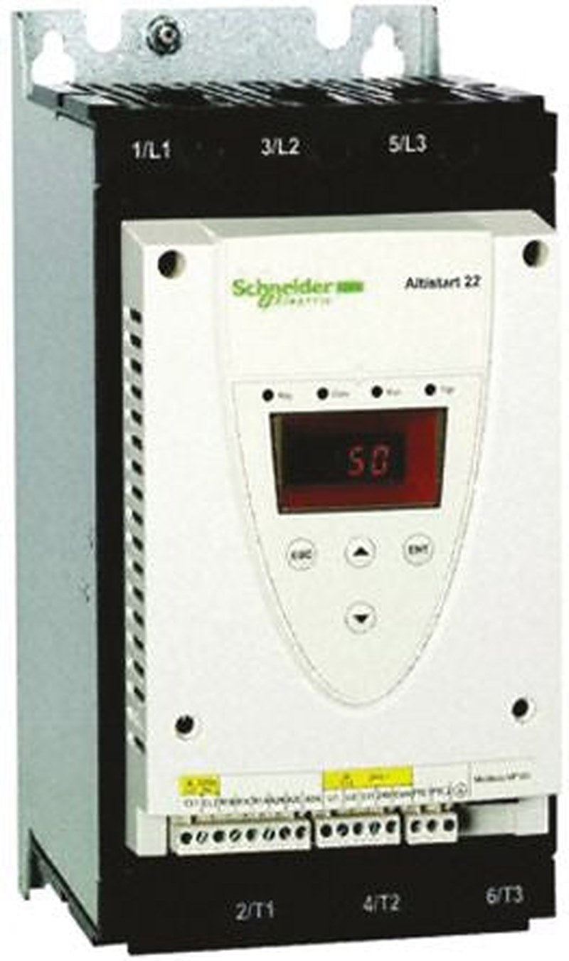 Schneider Electric Altistart Soft Starter 600V ac, 110 kW, 3 Phase, IP54