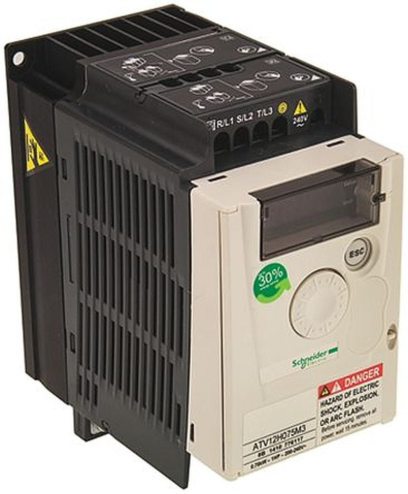 Schneider Electric Inverter Drive, 0.75 kW, 3 Phase, Altivar Series 240V 4.2 A