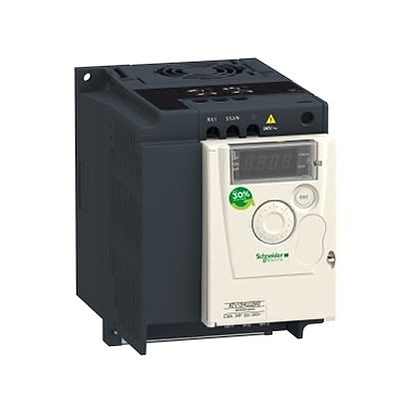 Schneider Electric Inverter Drive, 1.5 kW, 1 Phase, ATV12HU15 Series 240V 7.5 A