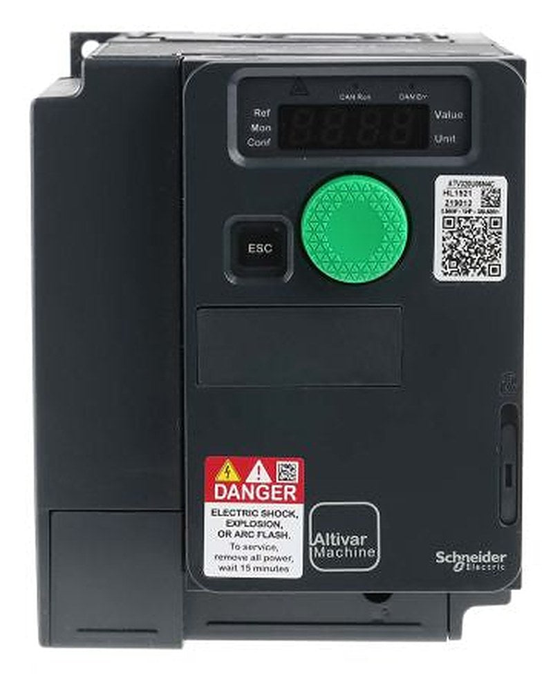 Schneider Electric Variable Speed Drive, 0.55 kW, 3 Phase, ATV320 Series 500V 1.9 A