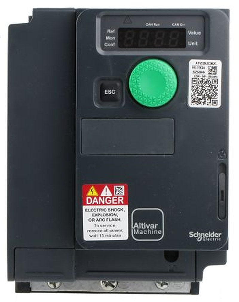 Schneider Electric Variable Speed Drive, 2.2 kW, 1 Phase, ATV320 Series 240V 11 A