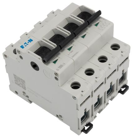 Eaton 4-Pole Surface Isolator Switch -, IP40, 100A, 11.8 kW