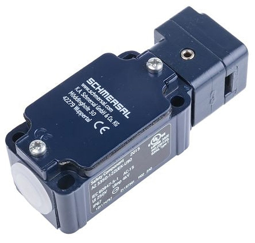 Schmersal ATEX AZ3350 Safety Interlock Switch, Handle Actuator Included, Aluminium, Interlock