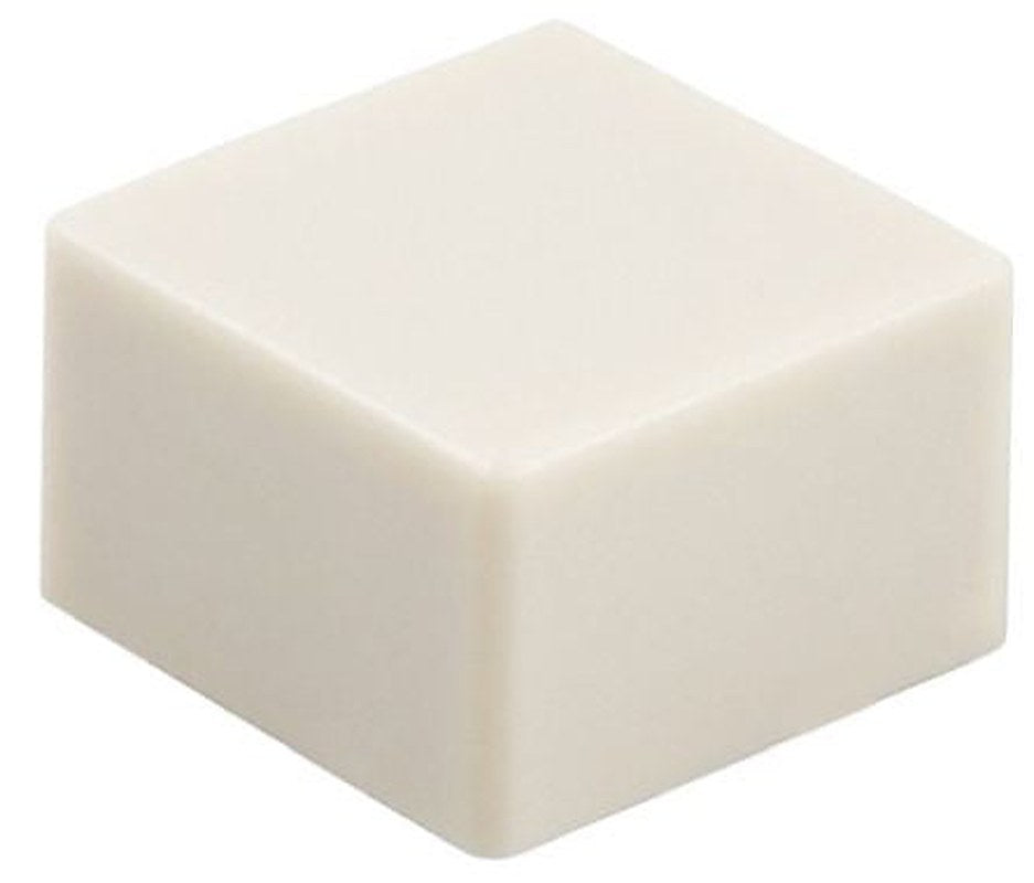 Omron Ivory Tactile Switch Cap for Series B3W-4000, Series B3F-4000, Series B3F-5000, B32-1300