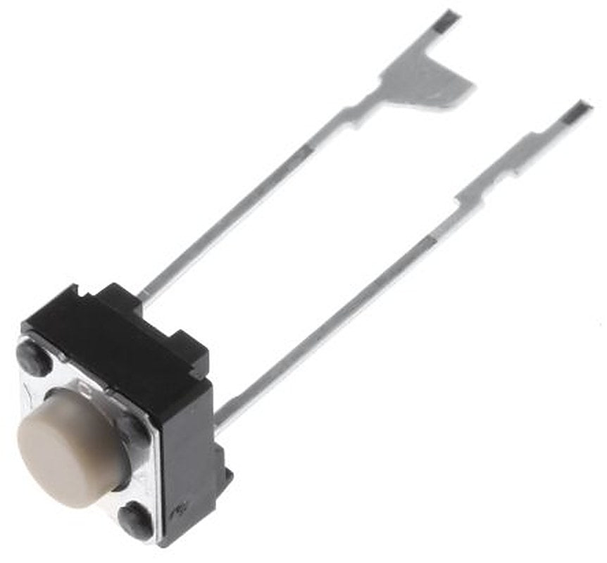 Omron IP00 Tactile Switch Plunger, 1.6 mm, SPST 50mA, 500 V ac 24 V dc, Through Hole