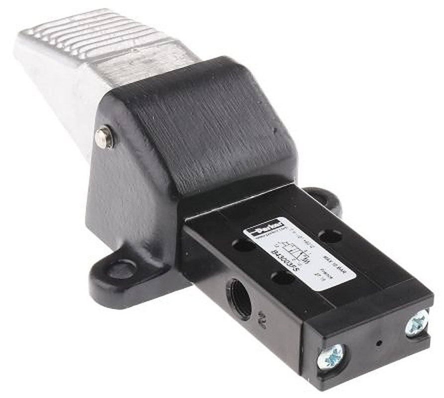 Parker Pedal Pneumatic Manual Control Valve B43 Series, BSPP G 1/8, III B
