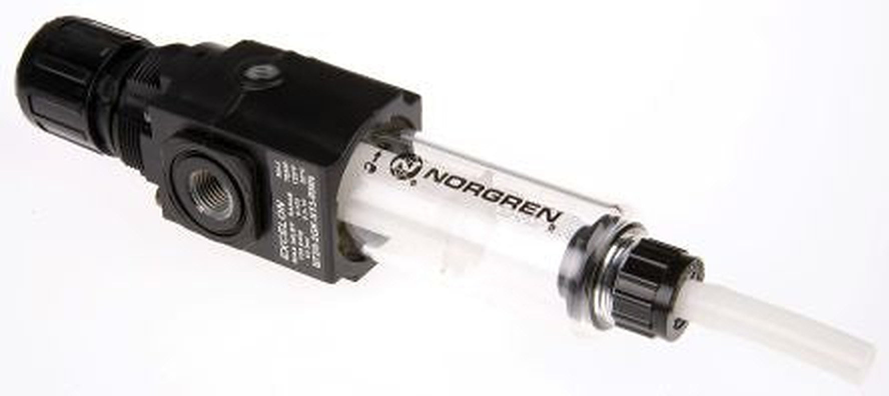 Norgren B72G Filter Regulator, 40 μm, 1/4 in G, Semi Automatic, 10 bar
