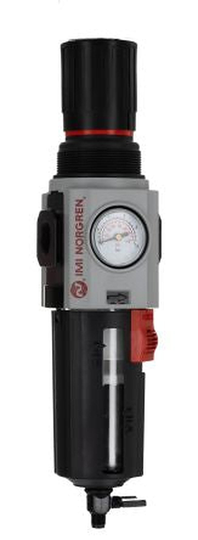 Norgren Excelon Plus Filter Regulator, 40 μm, 1/2 in G, Manual, 10 bar