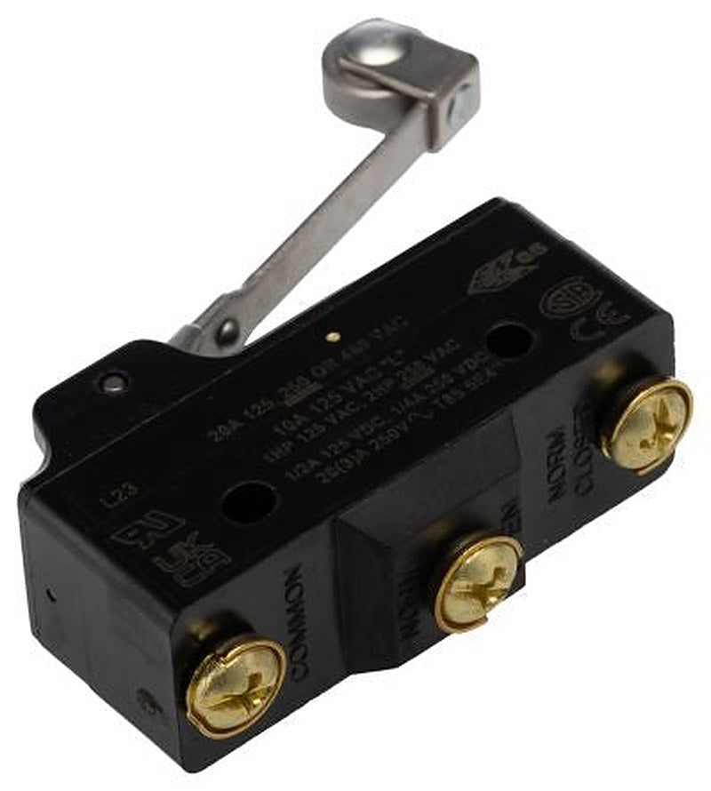 Honeywell Roller Lever Micro Switch, Screw Terminal, 20A, SPDT, IP64