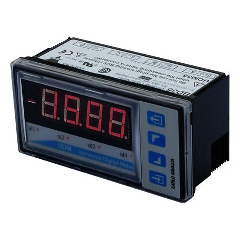 Carlo Gavazzi LED Indicator Digital Panel Multifunction Meter for Display Facade, 14.2 mm x
