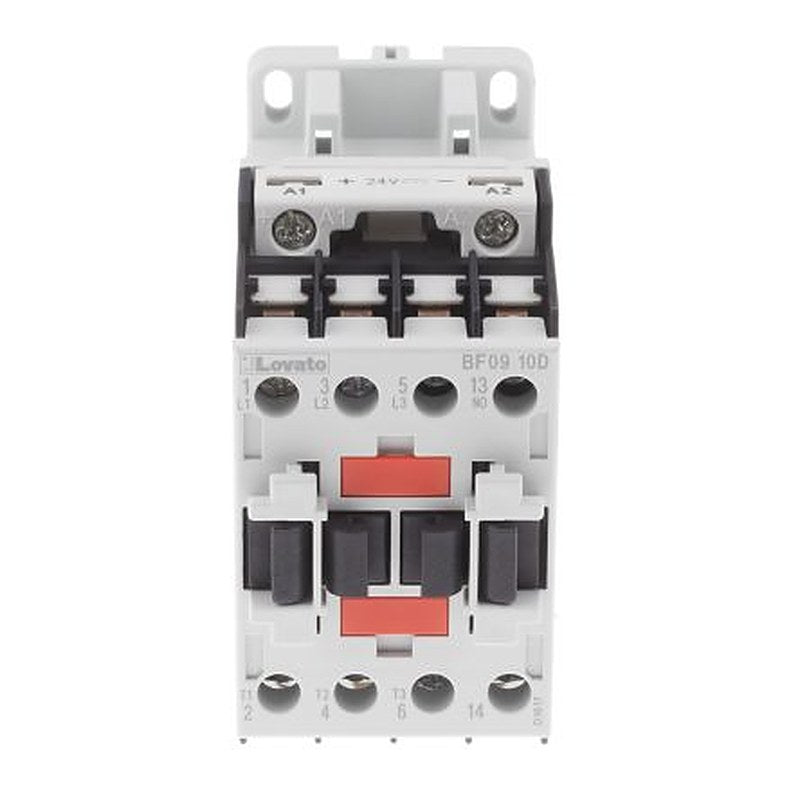 Lovato BF Contactor, 24V dc Coil, 3-Pole, 4.2 kW, 3 NO, 440V ac