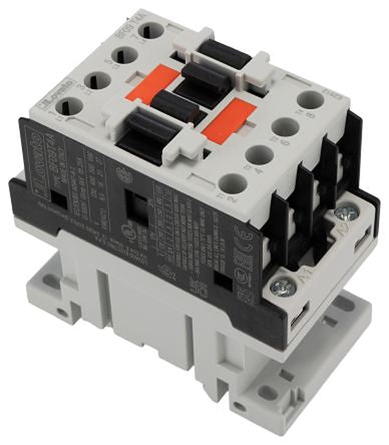 Lovato BF Contactor, 24V ac Coil, 4-Pole, 25 A, 4 kW 24V ac, 4 NO, 660 V dc, 690V ac