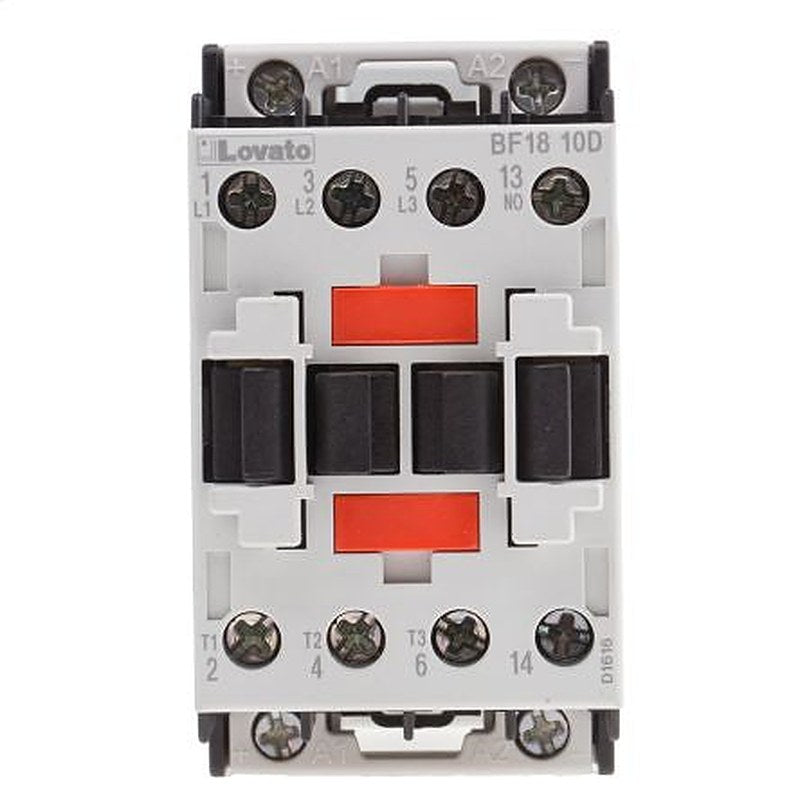 Lovato BF Contactor, 24V dc Coil, 3-Pole, 7.5 kW 24V dc, 3 NO, 440V ac