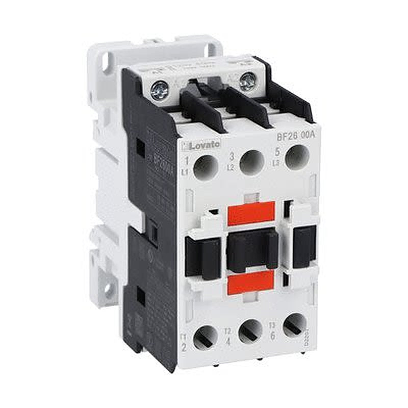 Lovato BF26 Contactor, 48V Coil, 3-Pole, 26 A, 18.5 kW, 690V