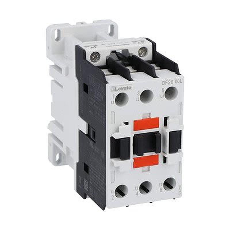 Lovato BF26 Contactor, 48V Coil, 3-Pole, 26 A, 18.5 kW, 690V