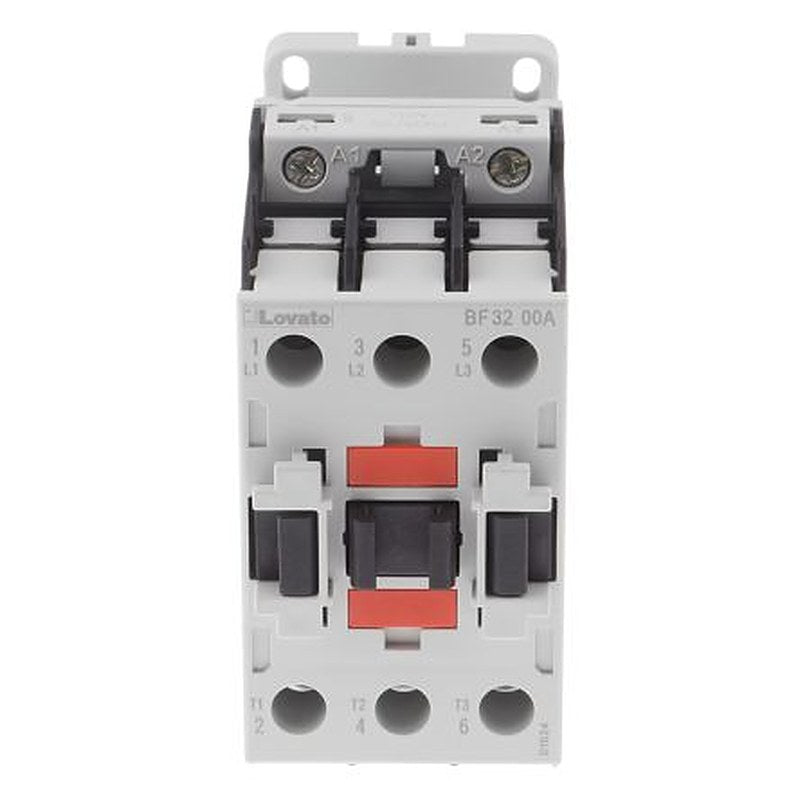 Lovato BF Contactor, 110V ac Coil, 3-Pole, 32 A, 15 kW, 3 NO, 440V ac