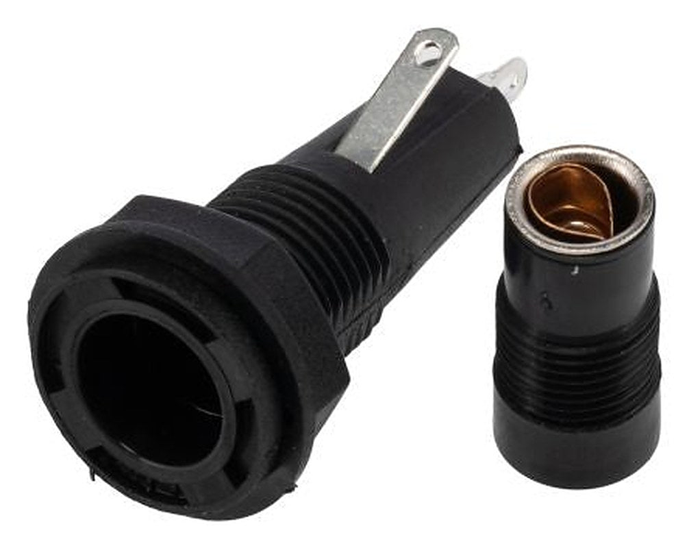Eaton 10A Panel Mount Fuse Holder for 5 x 20 mm, 250V ac