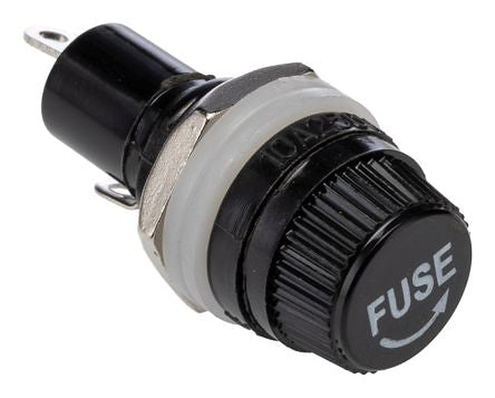 Eaton 10A Panel Mount Fuse Holder for 5 x 20 mm, 250V ac