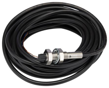 Omron E2B-M12LN08-WP-B2 2M Threaded Barrel Inductive Proximity Sensor, M12 PNP E2B 32V 30 mm 30 V dc 200mA