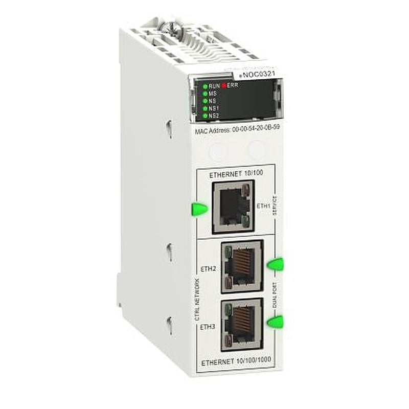 Schneider Electric Modicon X80 Series Communication Module for Use with BMEXBP - Ethernet + X-Bus Rack