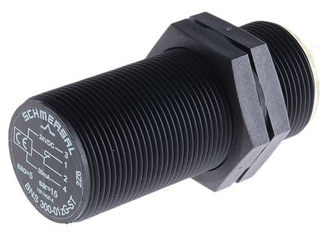 Schmersal BNS300 Series Magnetic Non-Contact Safety Switch, Plastic Housing, NC, M12