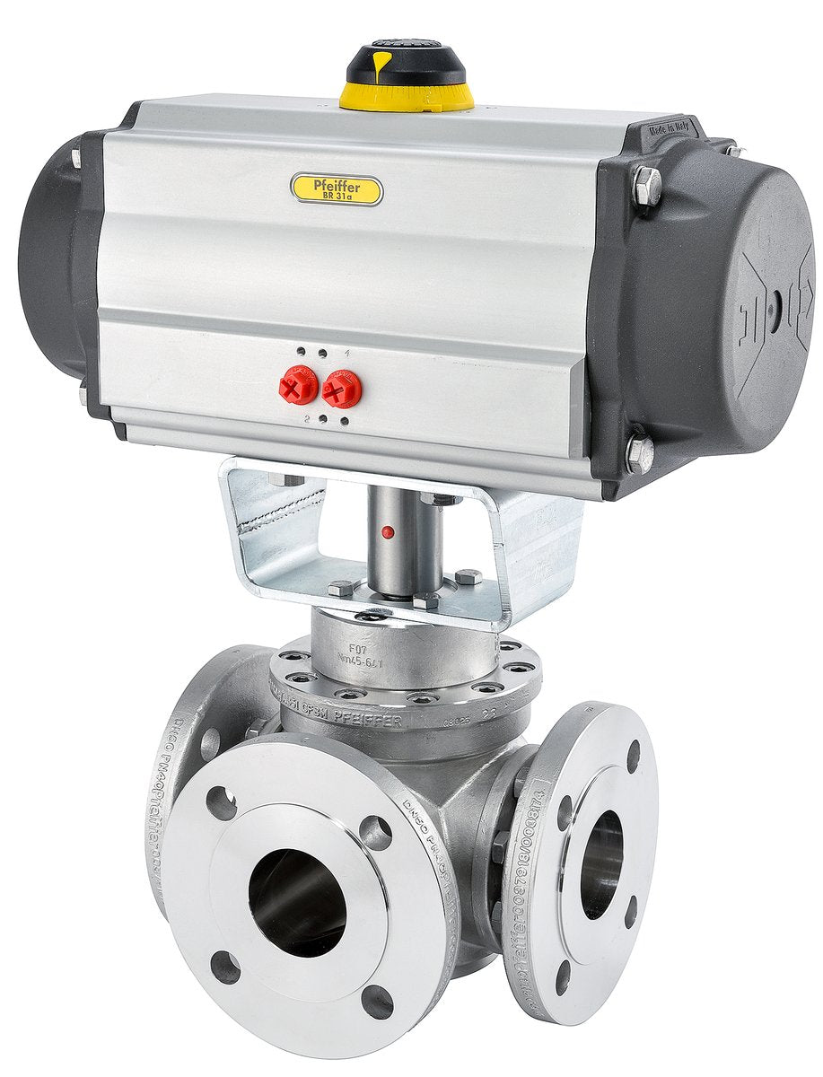 BR 26/Multi-port - pneumatic - DIN